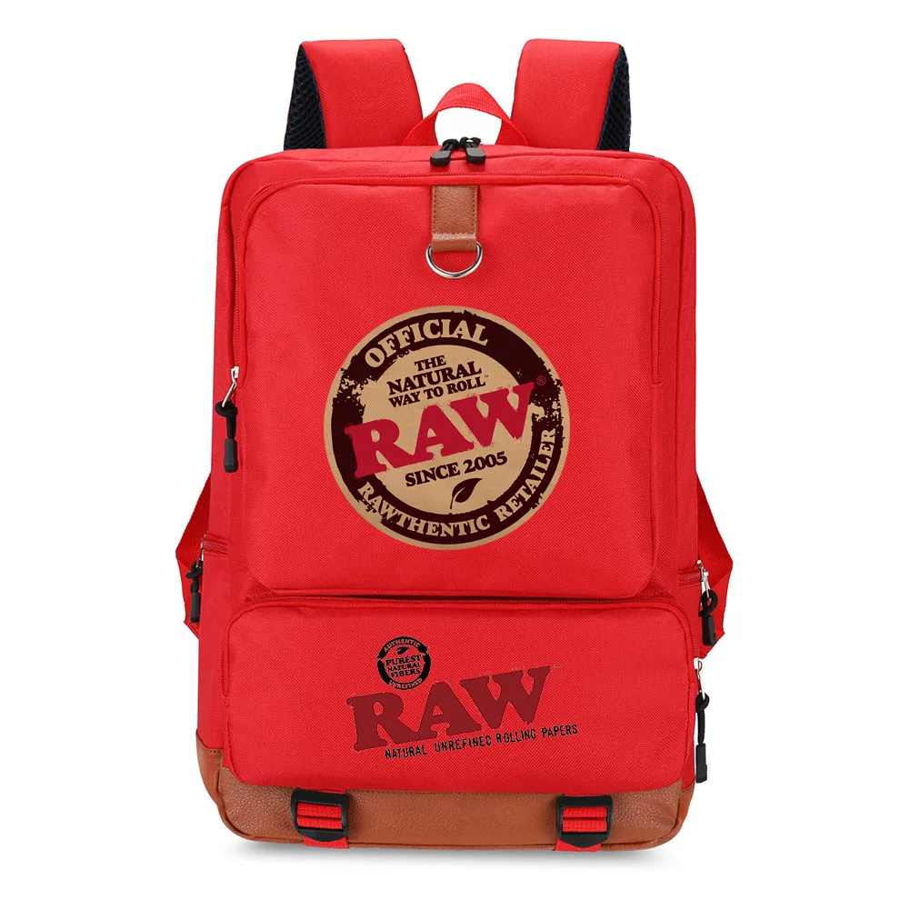 Wholesale Custom Waterproof Cookie Backwoods RAW Laptop Travel Business School Oxford Backpack Shoulder Book Bag