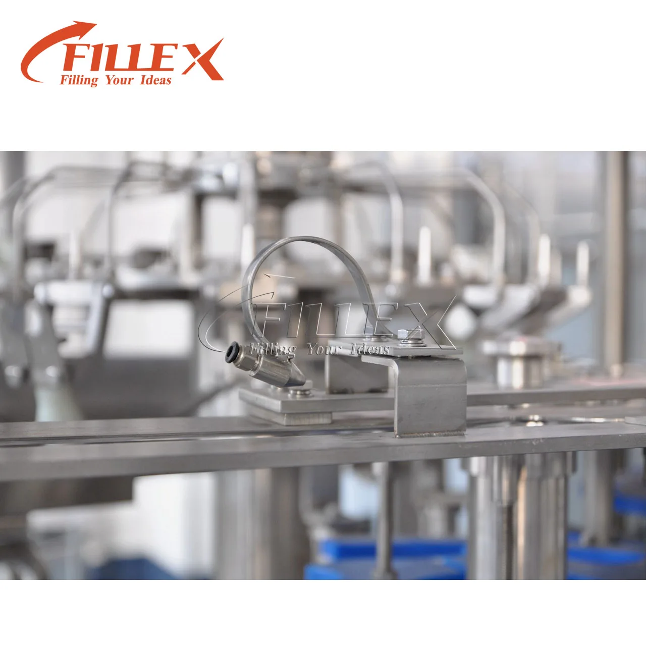 Automatic 4 in 1 Monoblock Pulp fruit Juice Filling Machine for PET Bottles