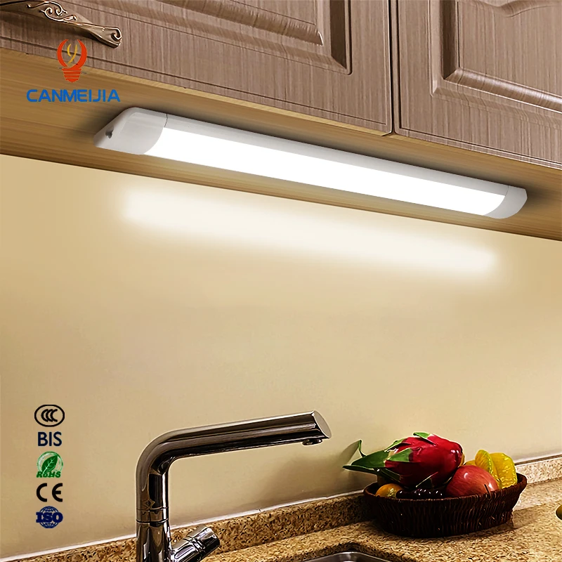 60cm 2ft Lighting T5 T8 20W Luz Led Aluminum Plastic Fluorescent Fixture Integrated  Tubes For Housing /Batten LED Tube Light