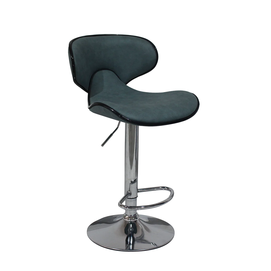  New design high synthetic leather swivel bar stools modern butterfly-shaped