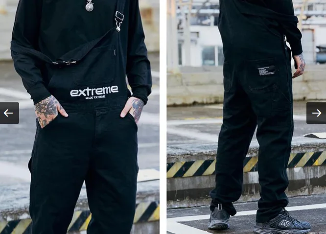 Оптом оптом джинсы Синий Черный Красный подтяжки с высокой талией повседневные брюки джинсовые комбинезоны для мужчин