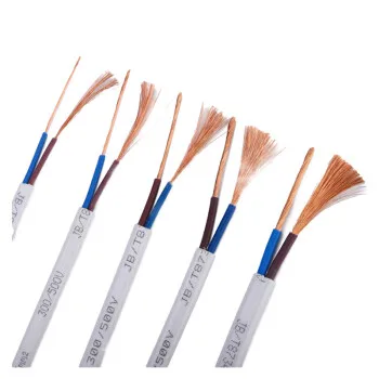 3core 3*1.5mm flexible cable connecting wire electrical 2core copper wire cca cable factory price flat electrical wire