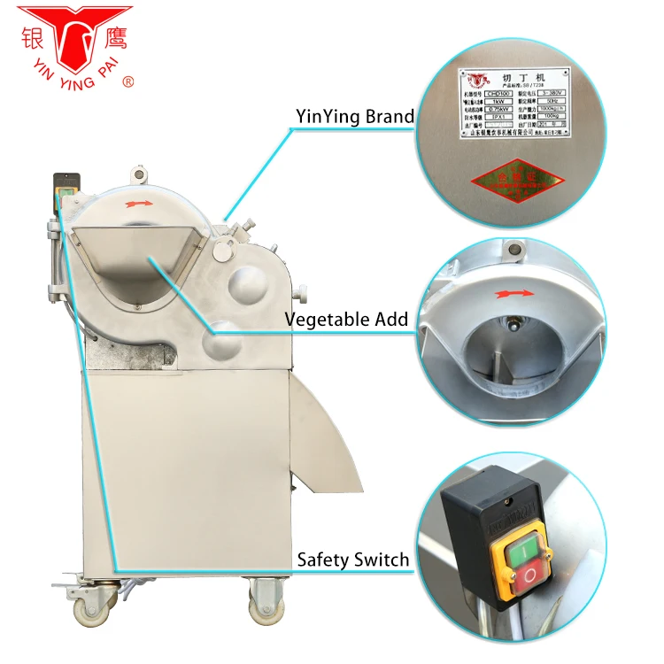 Professional high quality industrial vegetable slicer carrot cutting machine