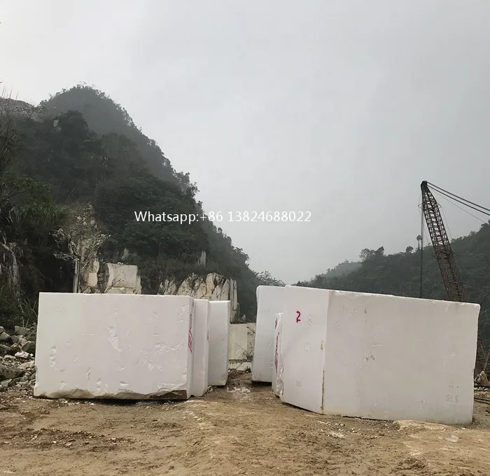 
good quality white marble slabs and stone blocks from factory suppliers for projects 