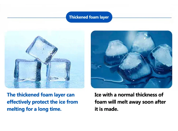 Commercial Electric Ice Maker Custom Power Supply Large Making Ice Machine