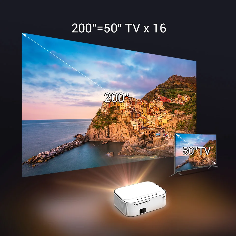 BYINTEK K45 The World First Single LCD 1080p Projector With Auto-Focus And Auto-Keystone