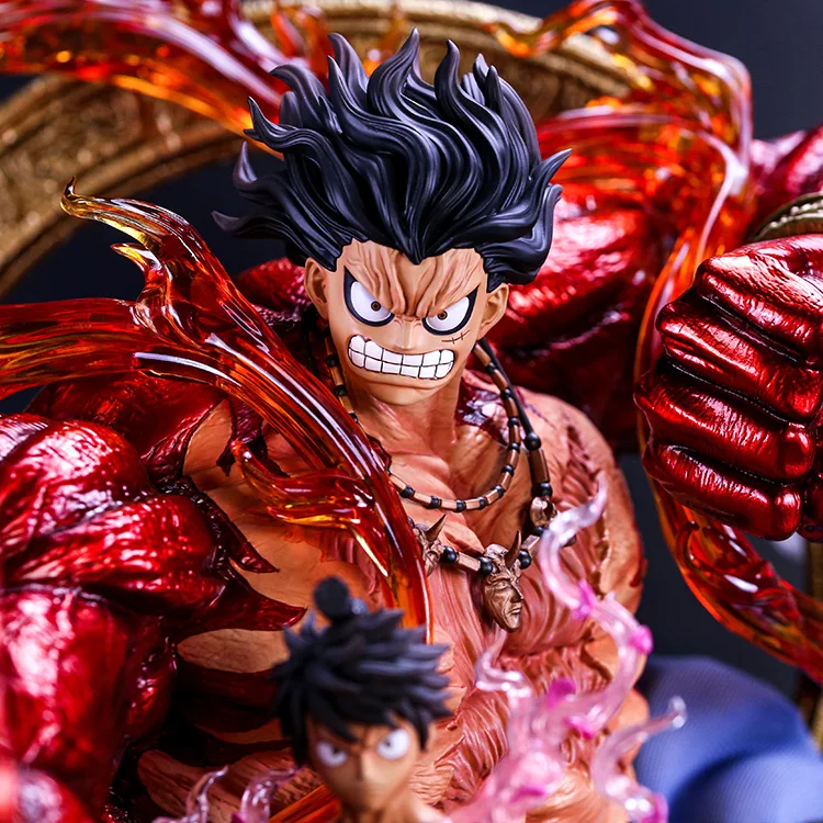 43cm Big Size Japan Anime one pieced GK BW luffy remade Original Quality action figure for collection Figurine Model
