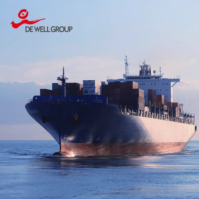 De Well 20GP FCL Cheap Cargos Logistics Services Freight Forwarder Shipping from China to USA from Qingdao to Savannah DDP