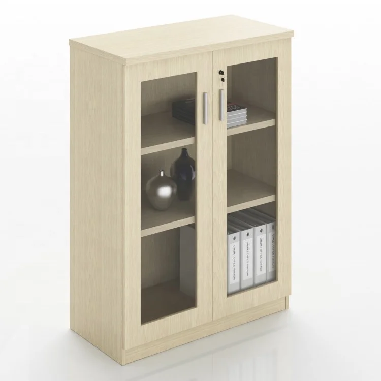 Новый дизайн, офисный Меламиновый шкаф, современный шкаф для хранения файлов