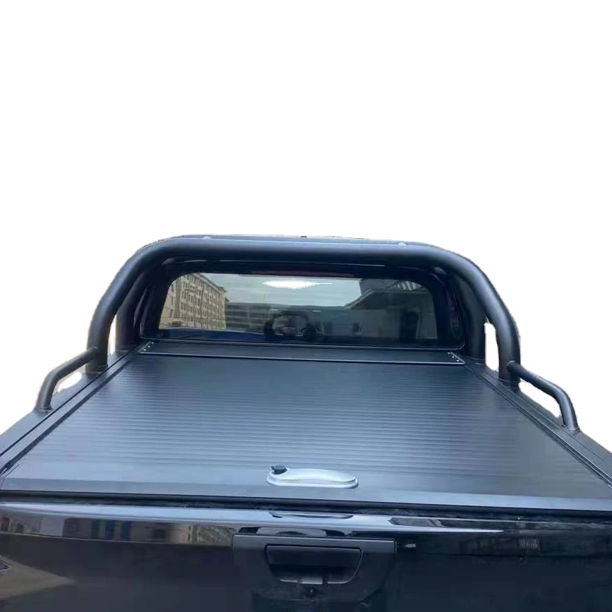 
2021 pickup tonneau cover waterproof retractable roller lid shutter for Great Wall W Poer 