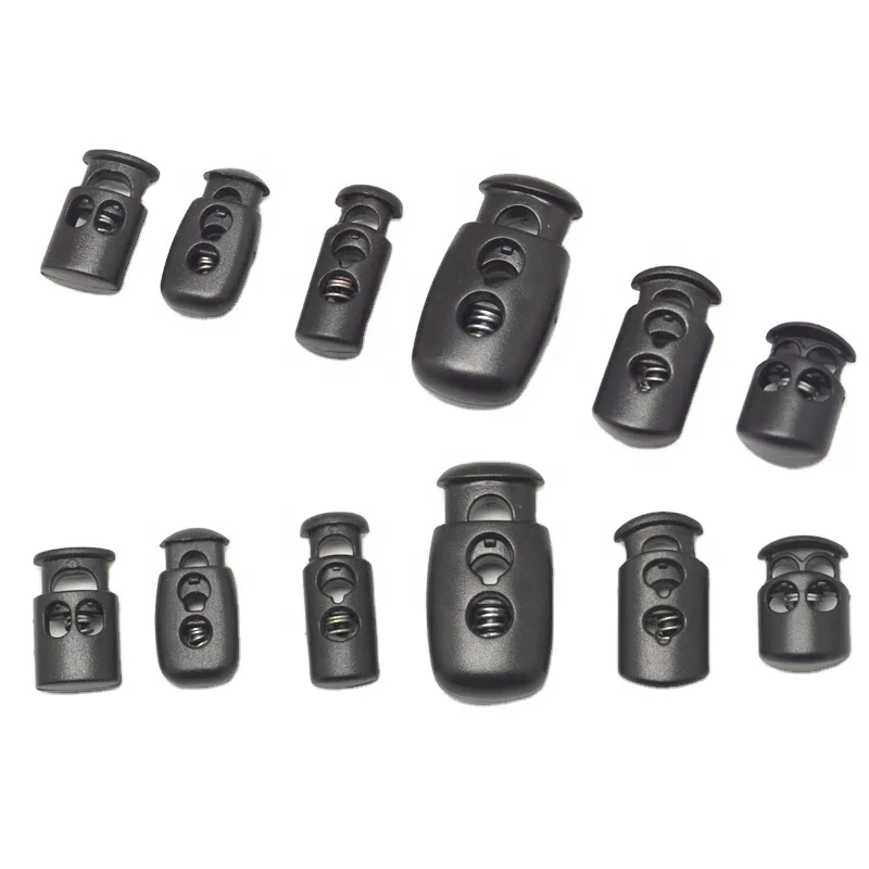 
 Пластиковый замок для одежды с пружиной  