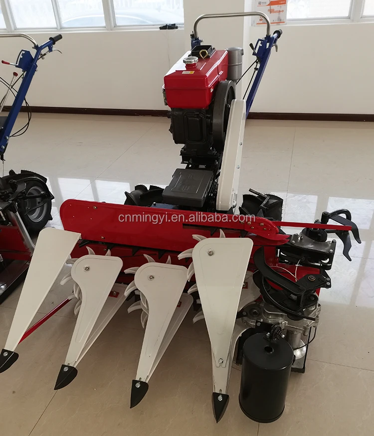 Factory Price 4K-90 Reaper Binder Mini Reaper Combine High Performance Paddy Rice Wheat Reaper Binder Bundling Cutting Machine
