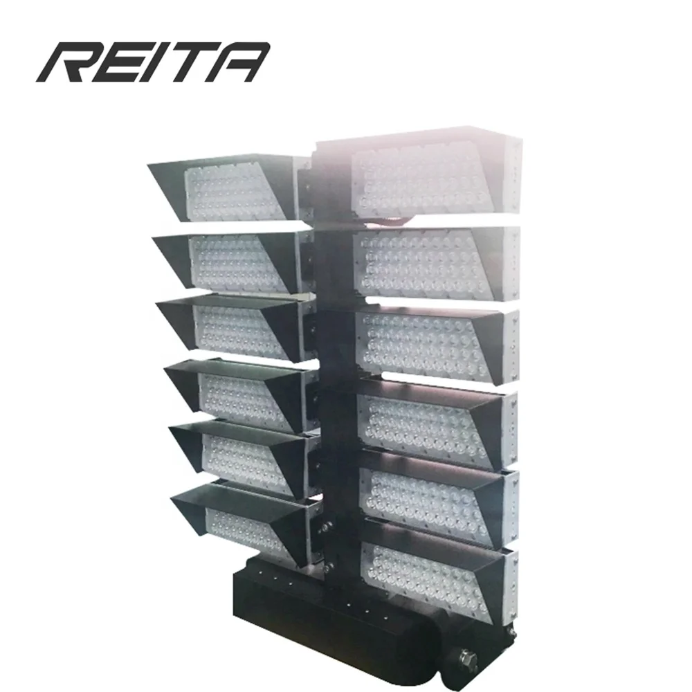 High Quality Adjustable Led High Mast Light High Mast Led Flood Light Led Sports Stadium Lighting 1440watt with Cover 1500watt