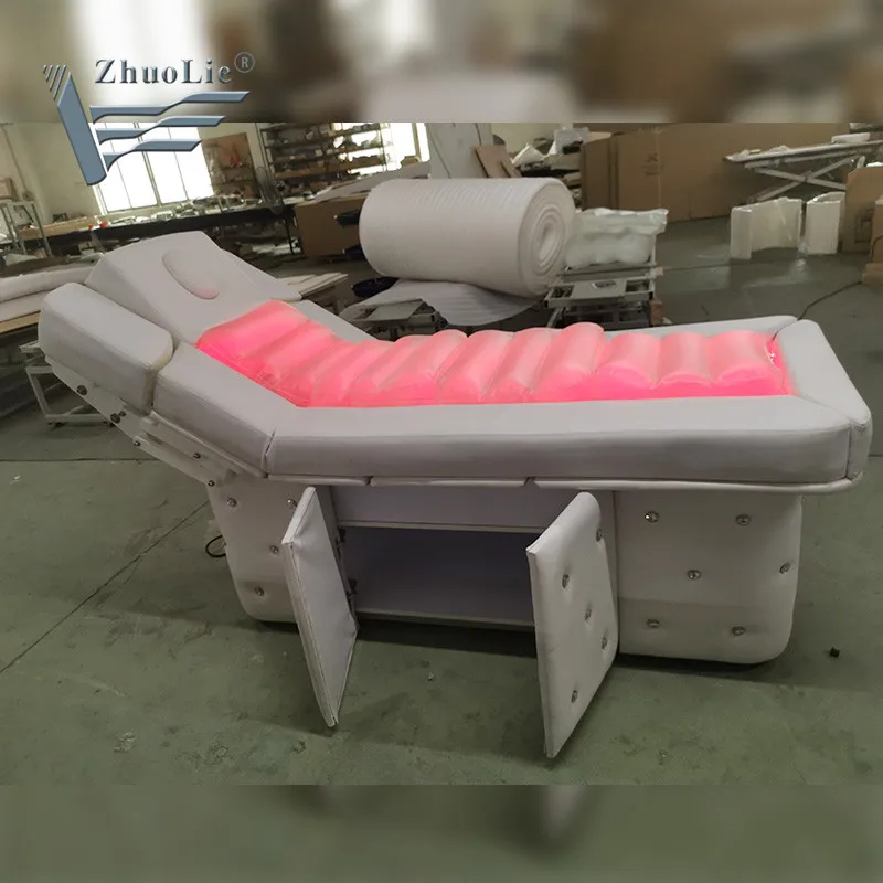 luxury  heated dry Water treatment Bed Beauty Salon Furniture Hydro Massage Bed