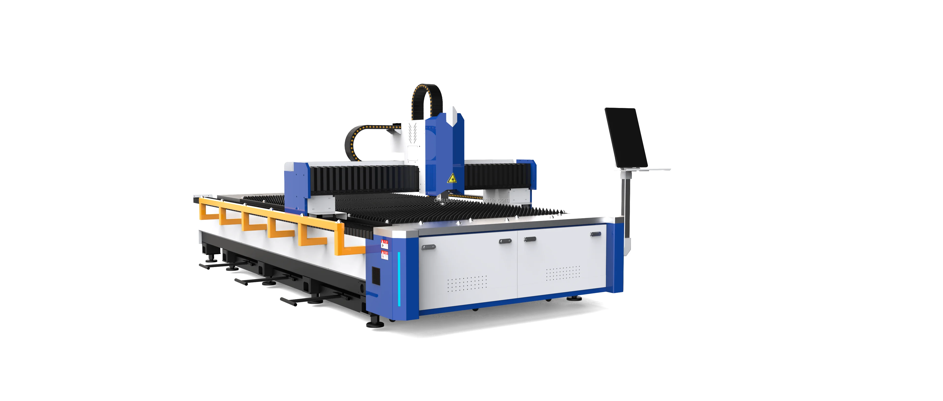 Supercnc metal sheet Aluminum Stainless Steel  1.5 kw 1530 fiber laser cutting machine
