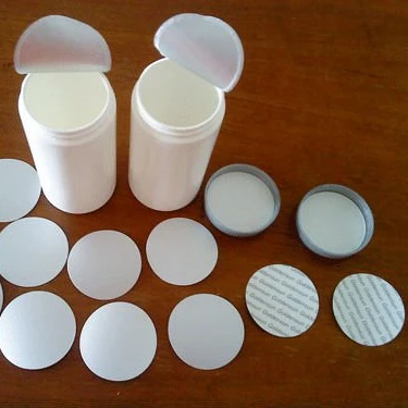 Induction Vent Foil Liners E-PTFE Membrane Bottles Vent Aluminum Foil Seal for Metal Foil