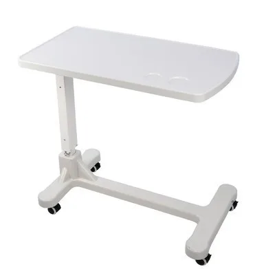 The Best Price Height Adjustable Mobile Laptop Stand Desk Table Workstation with Wheels for Hospital Home Office School
