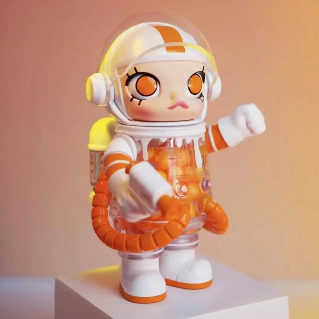 Yubon anime surprise MART Blind box wholesale cartoon space astronaut Building block Mini Model Figure dolls education toy gift