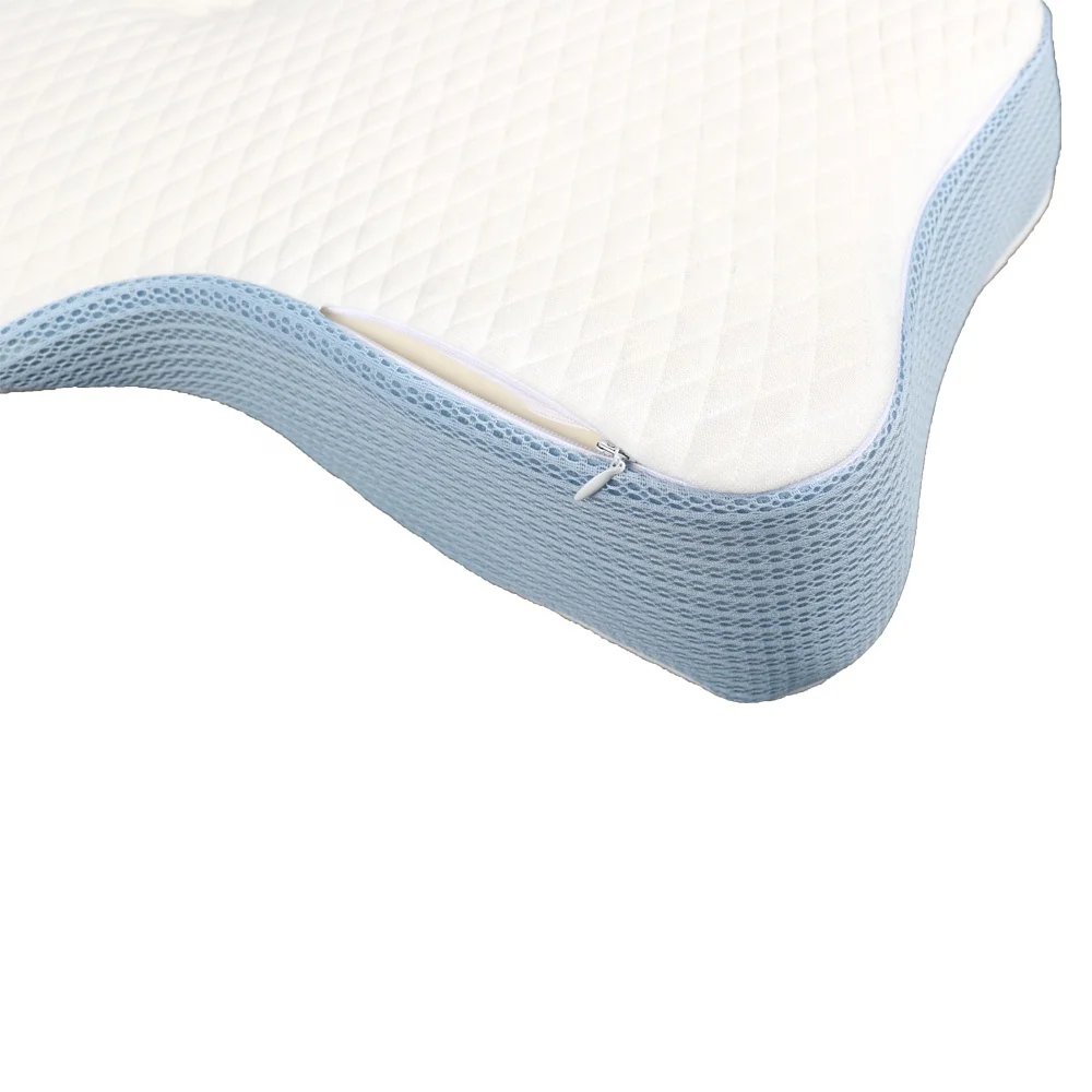 Ennasi Butterfly Contour Ergonomic Memory Foam Pillow Adjustable Side Sleeper Orthopedic Sleep Cervical Pillow