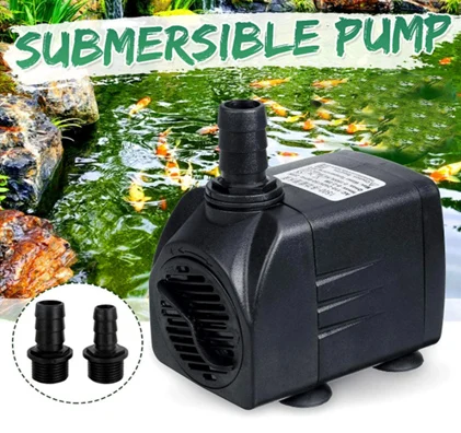 Zaohetian 100W Ceramic Shaft Wear-resistant Silent Submersible Pump Fish tank Pump High Lift Pump 220V