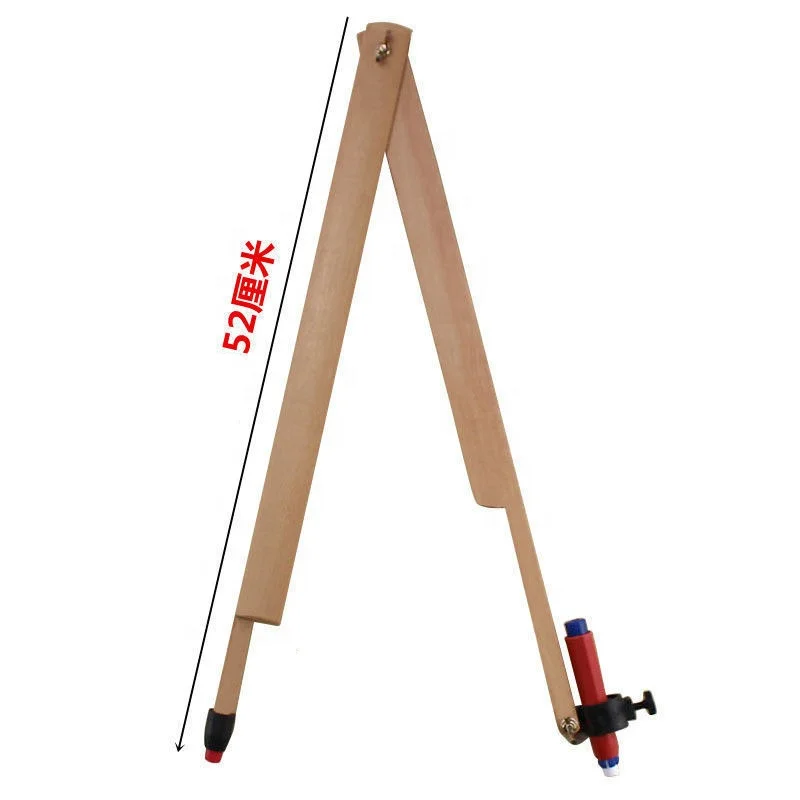 School Stationery Geometry Math Ruler Sets WoodenTriangular ruler Protractor Drawing And Teaching Wood Ruler Set