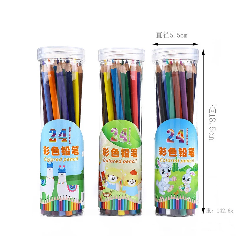 Распродажа 6 12 18 24 36 шт. обычные деревянные цветные карандаши и стандартные набор 1119