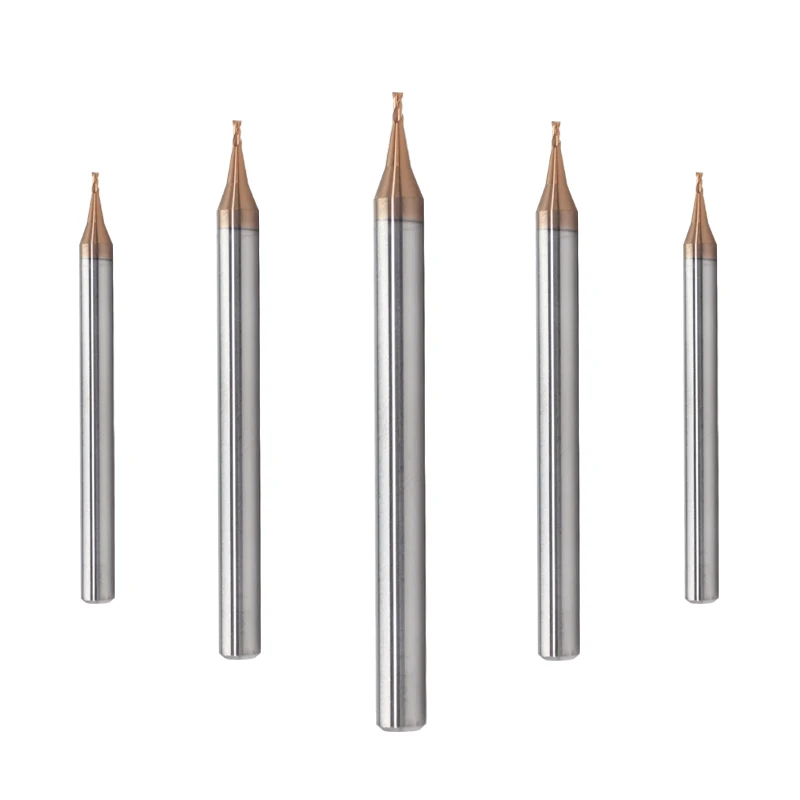 manufacture custom carbide endmills micro end mill 0.2mm-1mm best end mill for cutting aluminum herramientas para fresadora