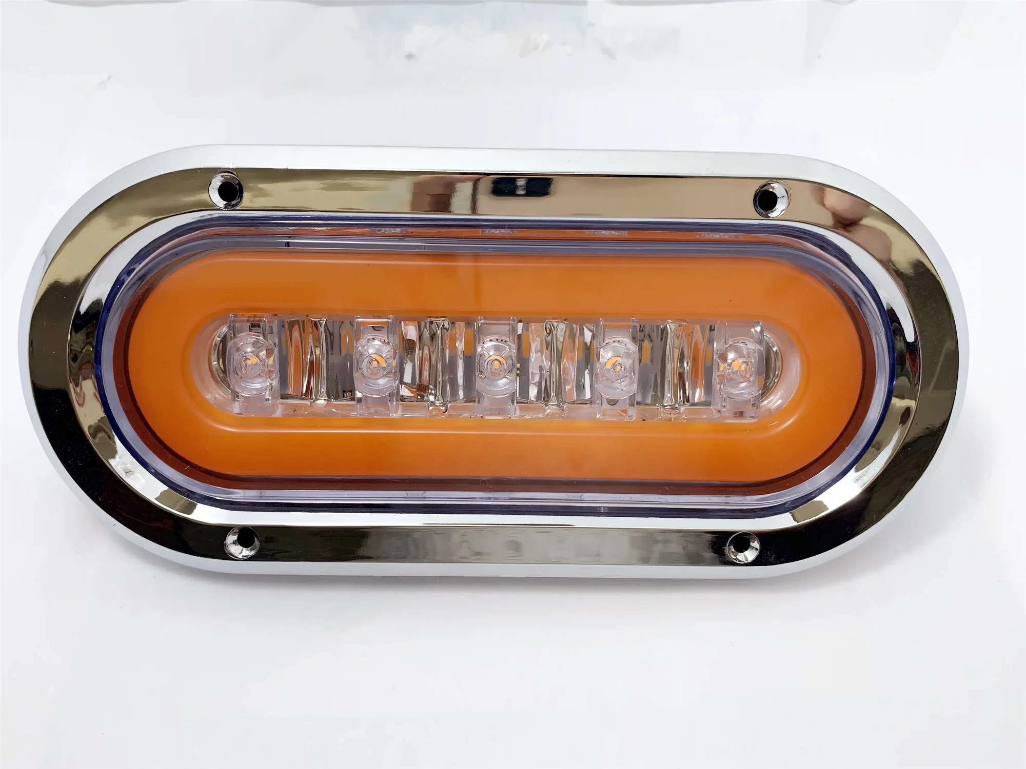 High power 6 inch oval tail light tail lamp Led stop tail Led turn signal lights  fit universal truck towing trailer RV bus etc