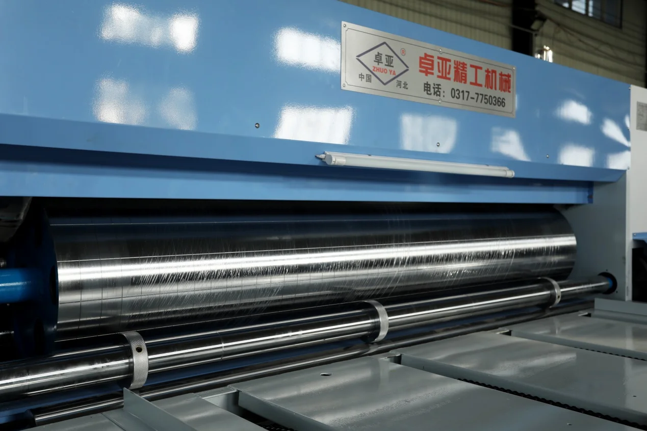 Chain Feeder Corrugated Cardboard Flexo Printer Slotter Machine