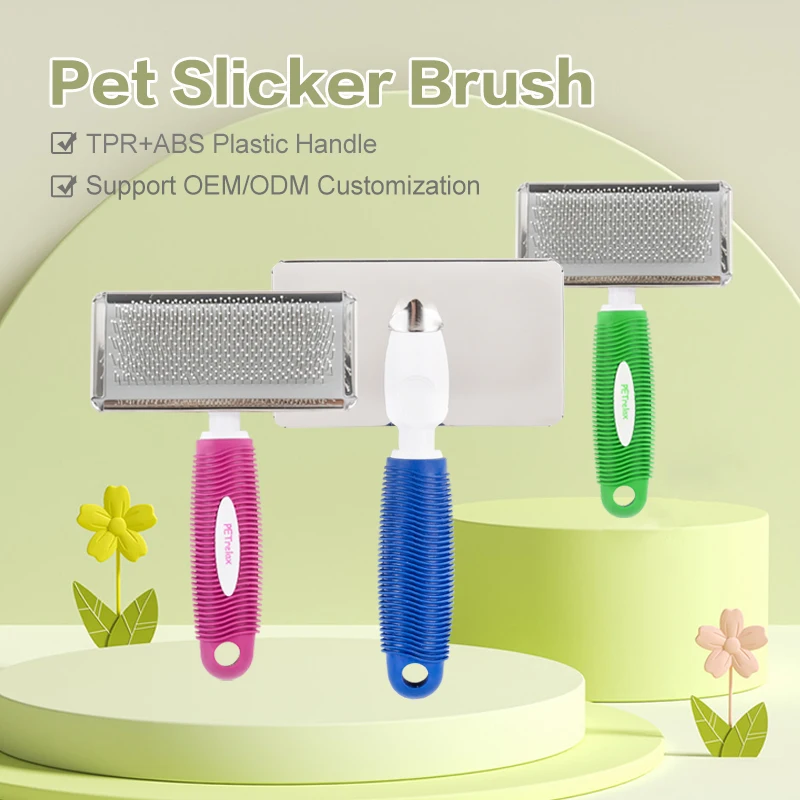 2022 TV new Amazon pet hair remover dog brushes for dog grooming cleaning pet hair brush