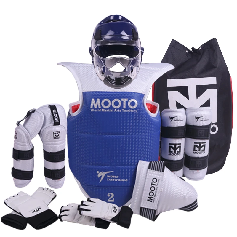 Wholesale high quality taekwondo protections equipment body protector sparring gear taekwondo guard set