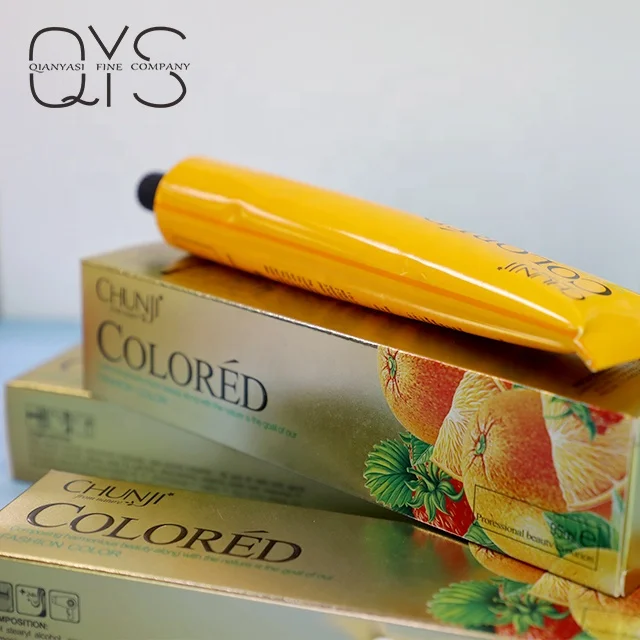Qianyasi hair color dye colorant hair dye professional dark bigen hair dye color