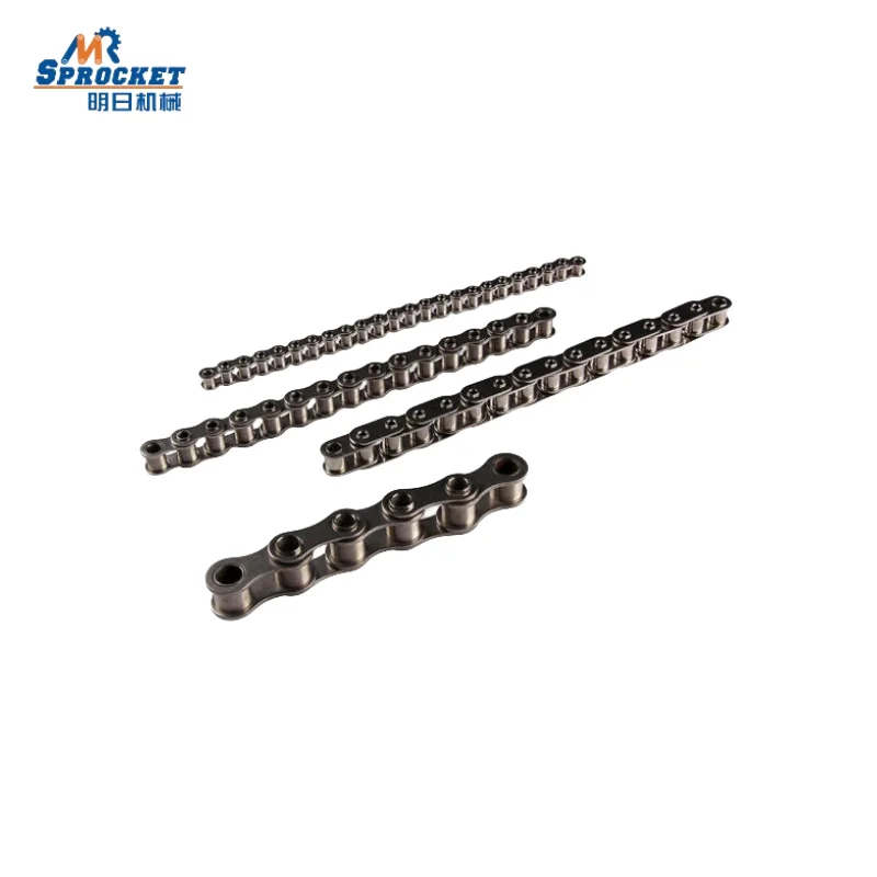 China Manufacturer Carbon Steel B series transmission simplex conveyor roller chain for machinery