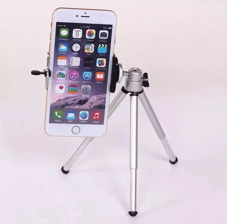 Universal Mini Professional Tripod for Cellphone / Camera / Projector with 1.50KGS 360 Rotating Selfie Tripod Stick