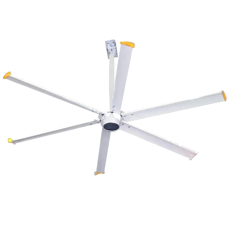 Big Ceiling Fan Ceiling 100 Inch 8 Feet Large Size Big Air Flow DC Motor HVLS Ceiling Fan
