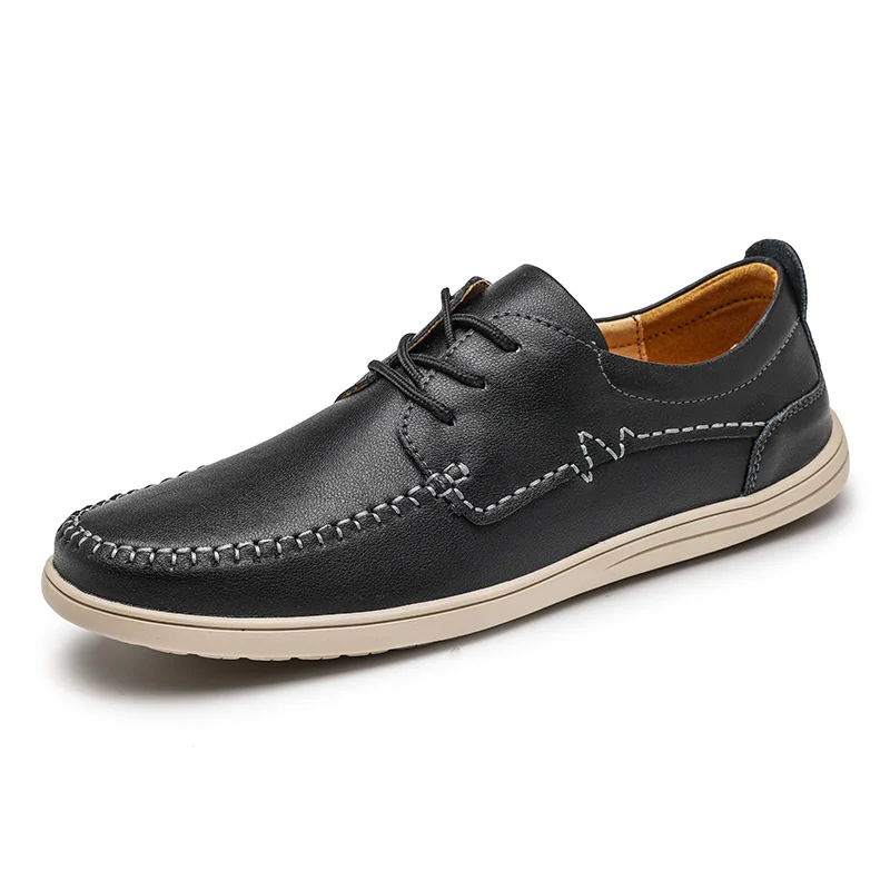 Mens Shoes Flat Casual Loafer Driving Shoes Men Leather Men Moccasin Loafers