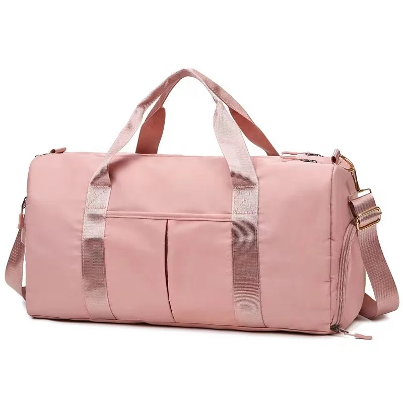 Custom Unisex Gym Bag Wholesale Duffle Bag Trending Designer Waterproof Portable Polyester Luggage Gym Sport Travel Bag