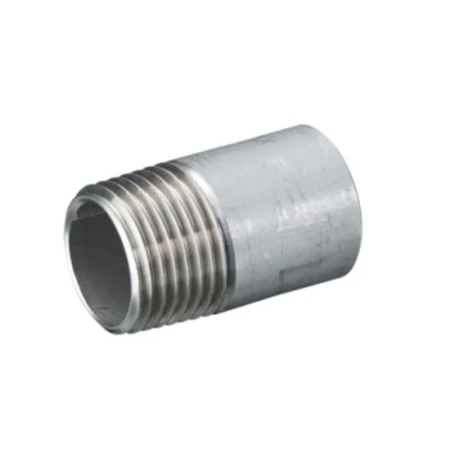 high quality 304/316 stainless steel pipe fittings welding nipple from big factory