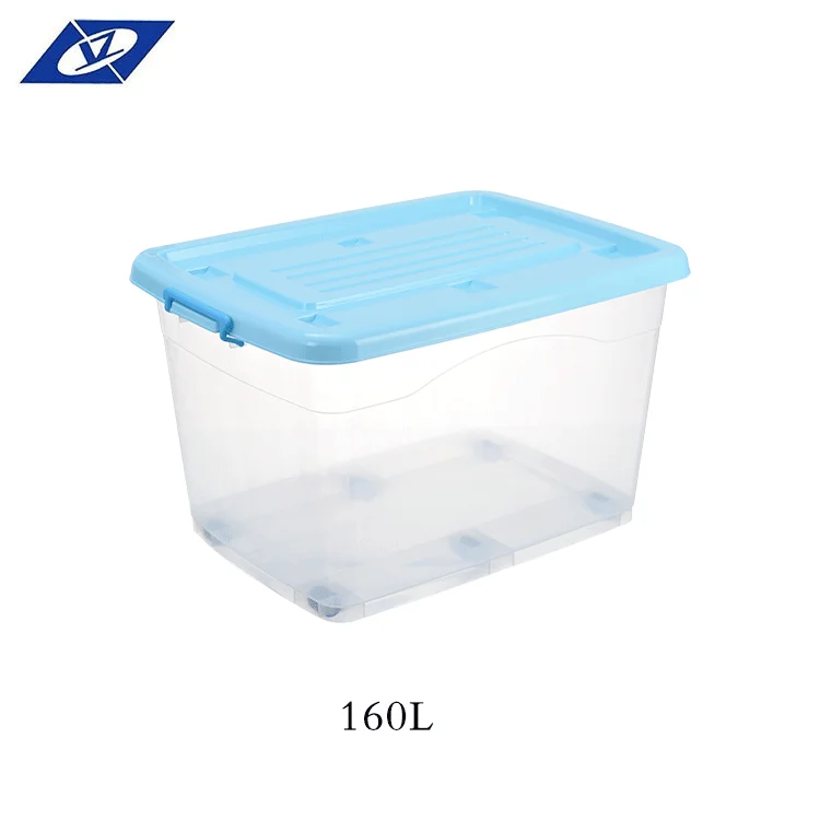 160L Exquisite Structure Organizer Multifunctional Plastic Home Storage Box