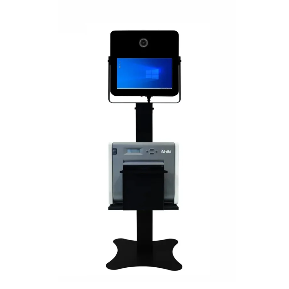 Lcd 15.6 Inch Mirror Photo Booth Boot With Dslr Camera And Printer