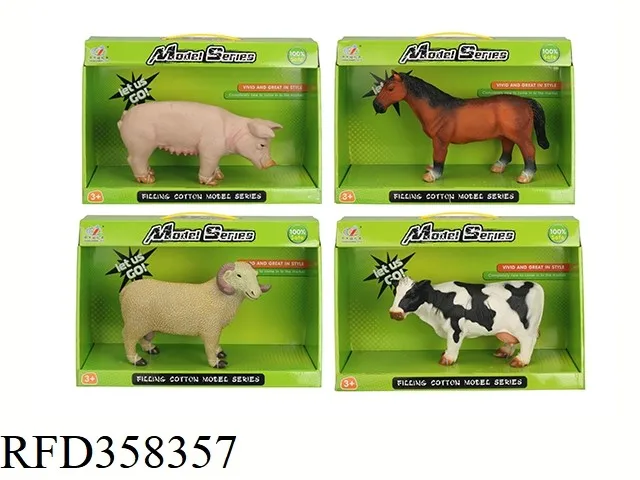 New World Of Dinosaur Set 6 Figure Series Simulation Dinosaur Toy