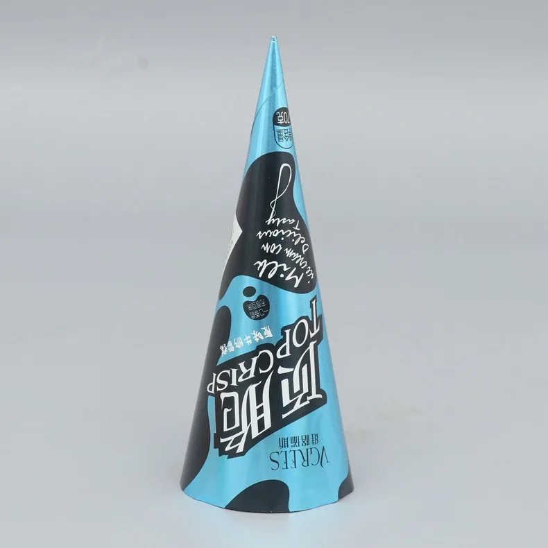 ice cream food packaging cone sleeves ice cream cone sleeve Custom disposable cone paper cup