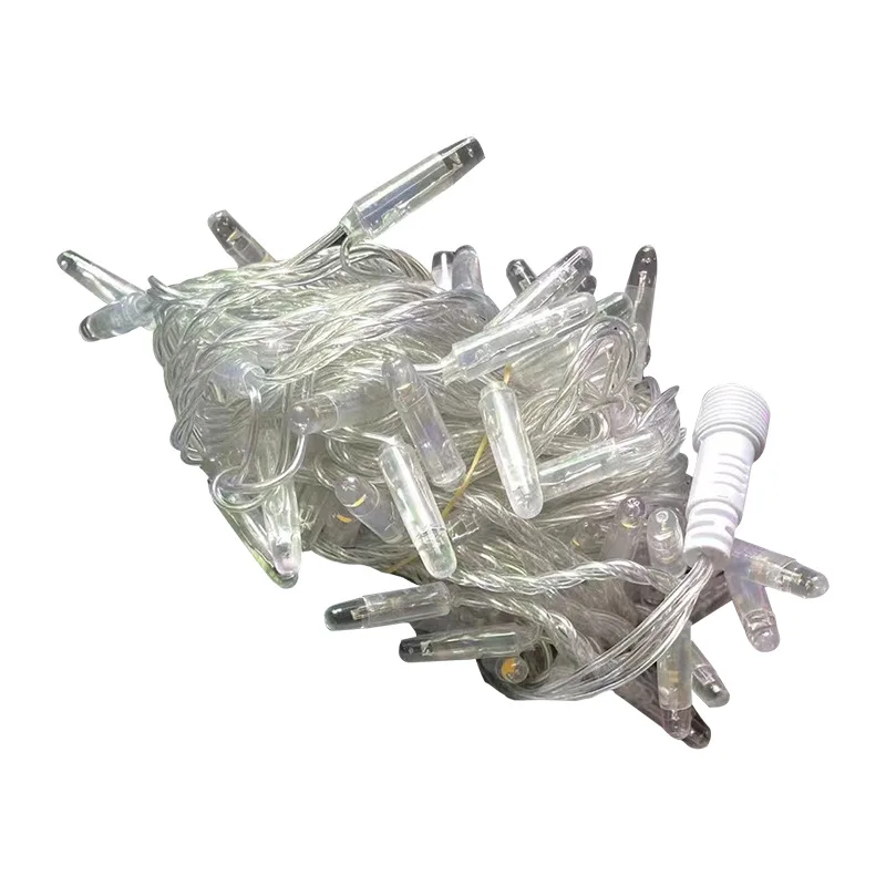 50meters 500 Light USB Remote Control Curtain Light String Waterproof Copper Wire LED Light String