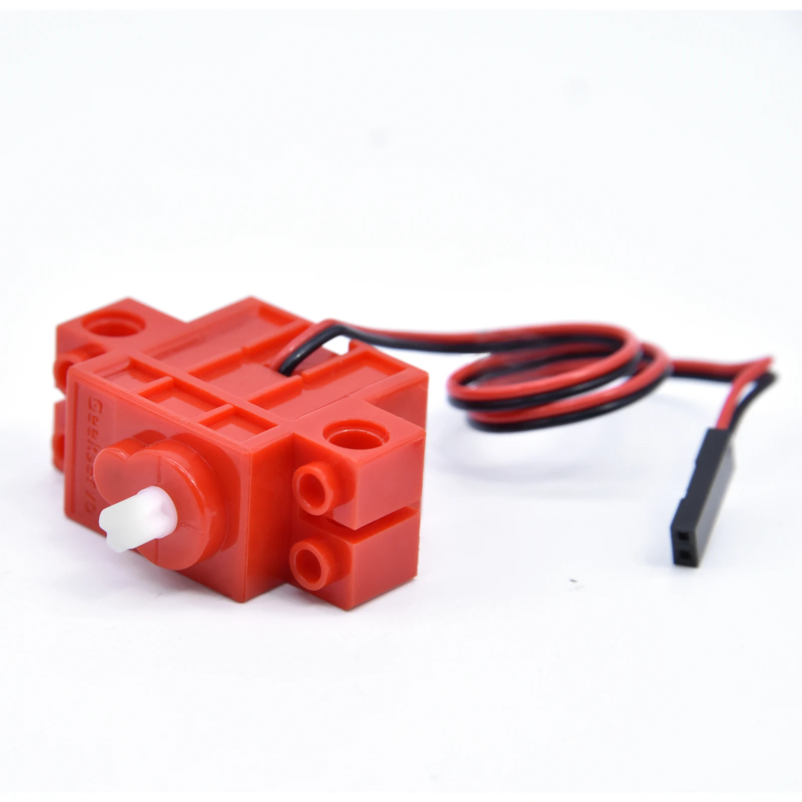 Geekservo Red Servo Motor For Arduino For Microbit For Raspberry Pi Smart Car Robot Servo Motor Compatible With Lego