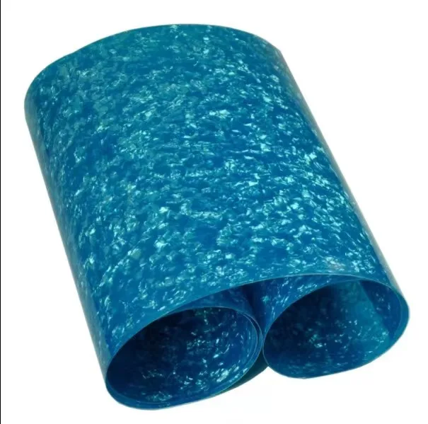 Colorful pattern drum wraps veneer celluloid acrylic sheet for guitar picks accordion decoration