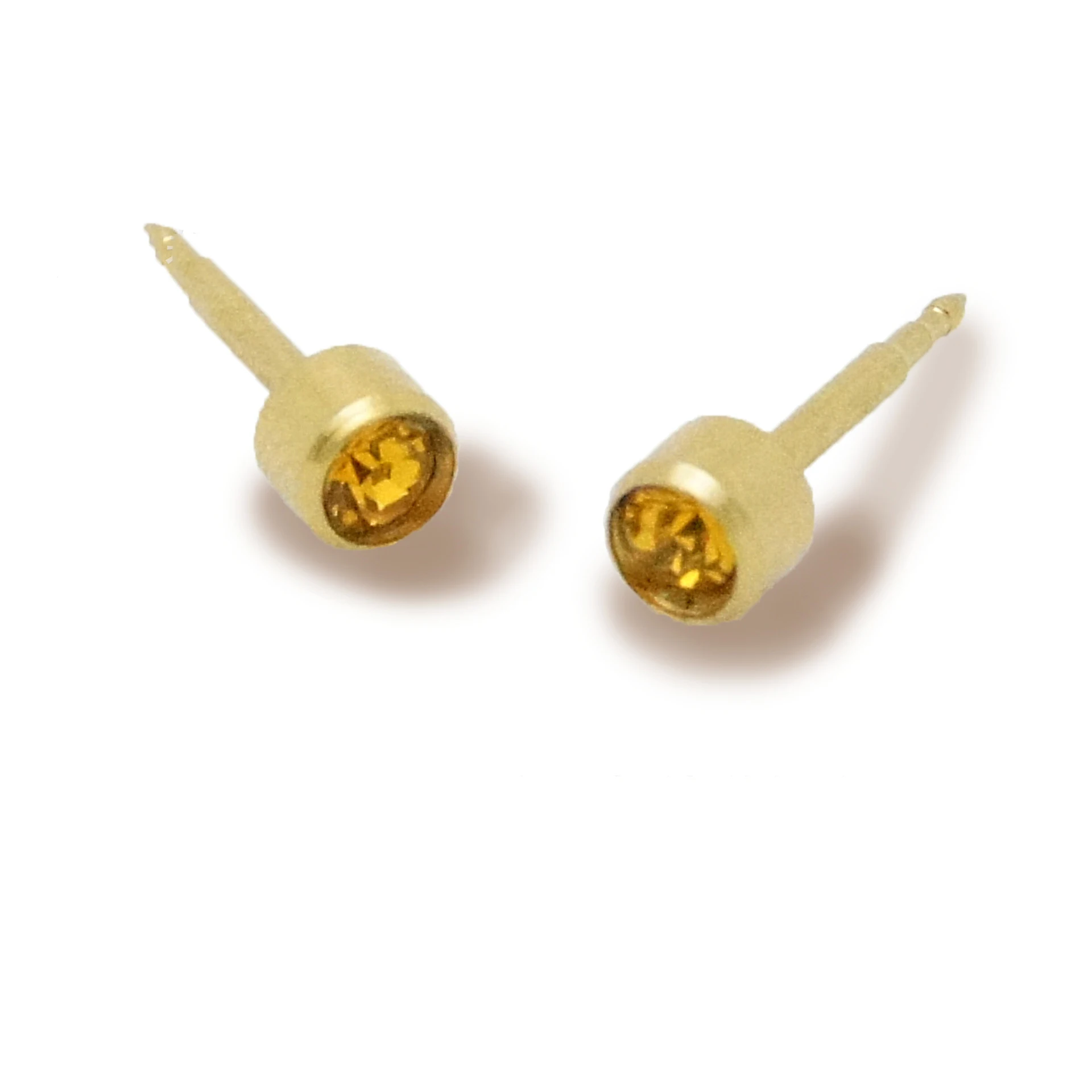 Factory Wholesale Stainless steel Ears piercing Stud Earrings Jewelry Waterproof Piercing Machine Allergy Free  stud For Baby