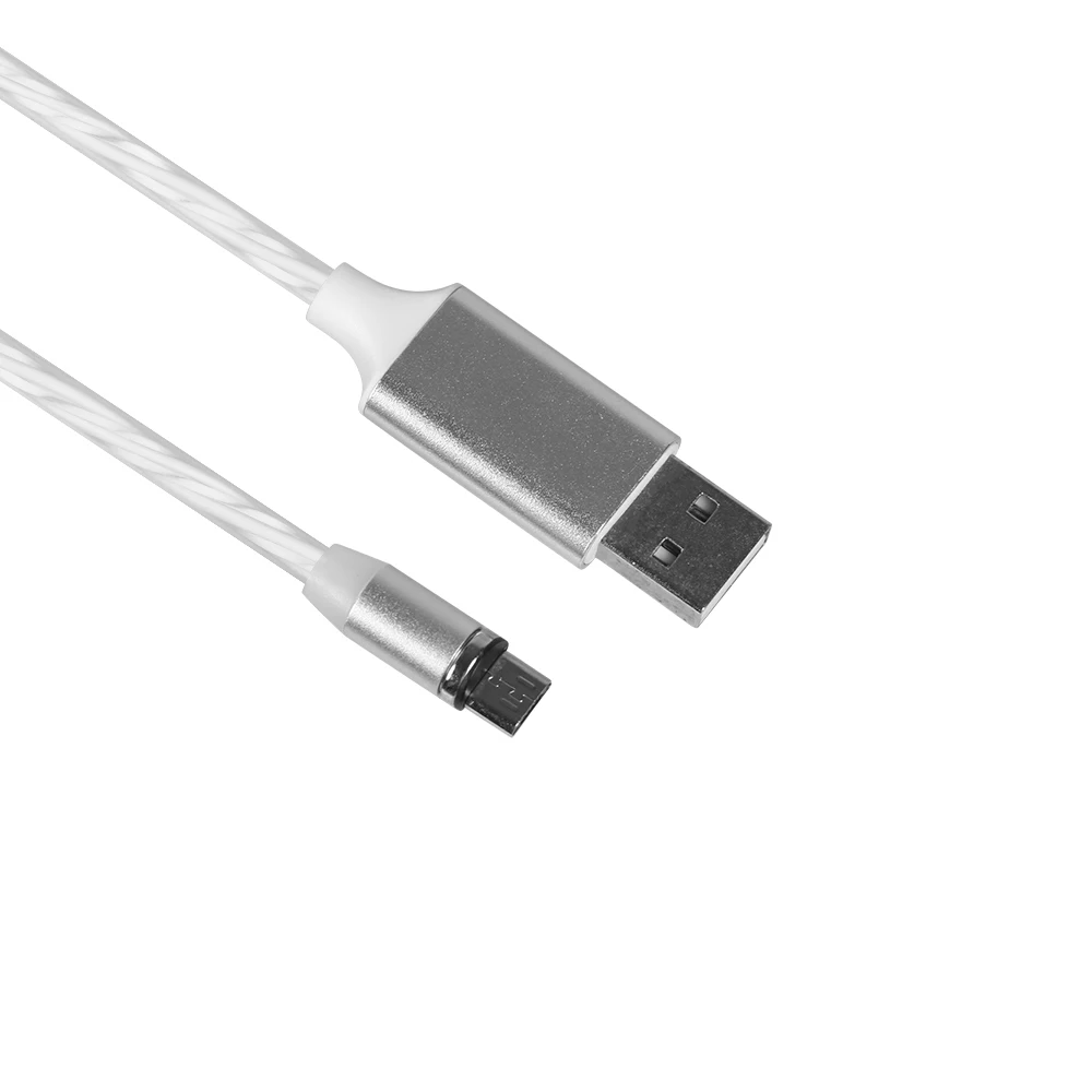 
Flowing Light Magnetic USB Cable Fast Charging USB Type C Charging Cord 