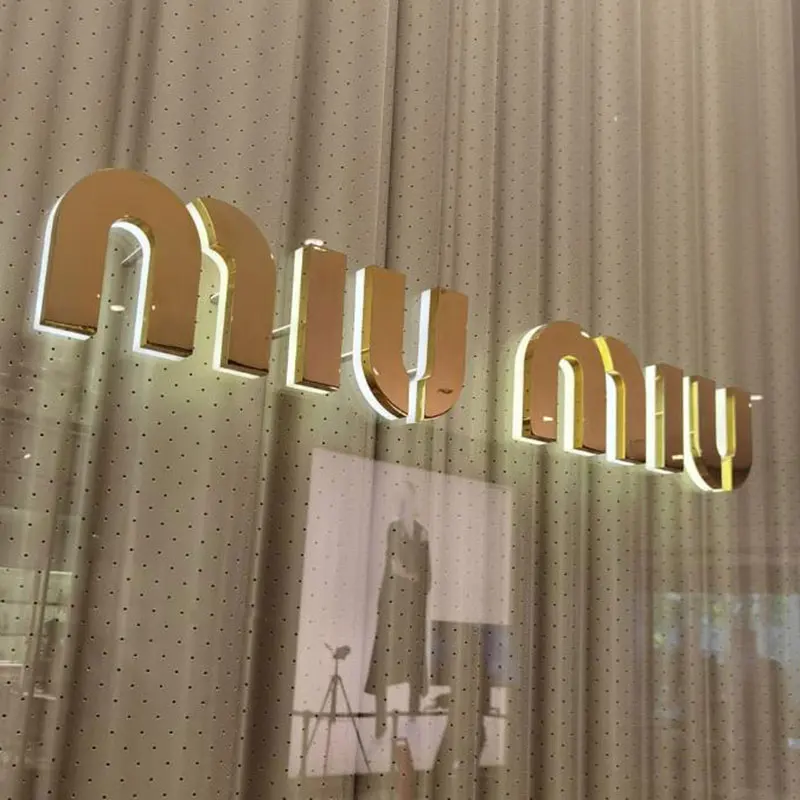 Making Your Own Backlit Brand Outdoor Light Led Letter Store Front Sign 3D Acrylic up Logo Electronic