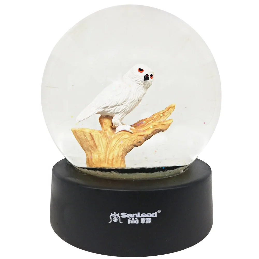 100 MM diameter Cheap Custom Unique Made Chile Resin Gift Souvenir City Mini Crystal for Snow Globe