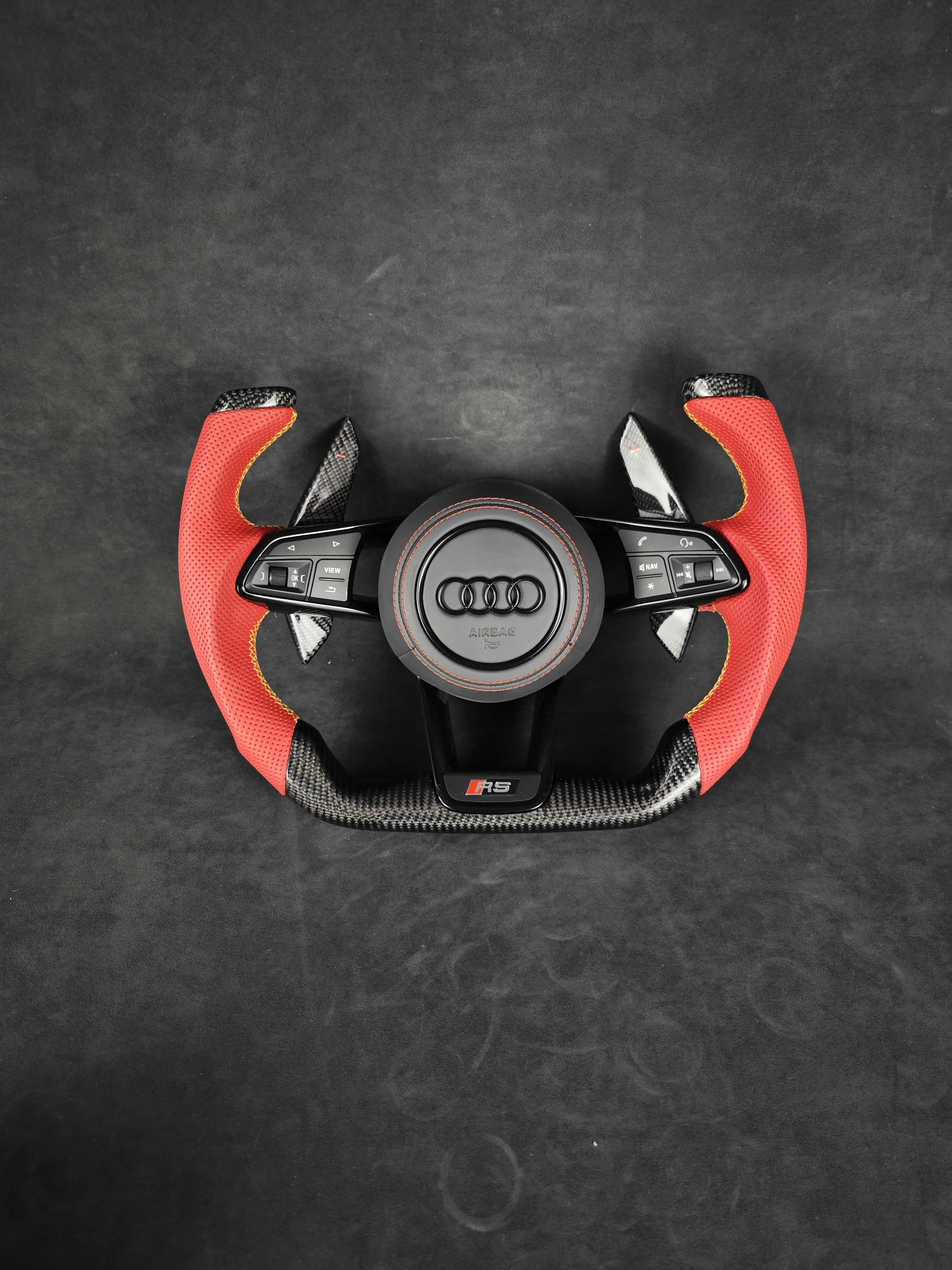 Оптовая Продажа с завода-audi R8 Полная серия из углеродного волокна модификация рулевого колеса плоским дном
